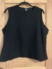 Eileen Fisher Black Color slim shell  size xl