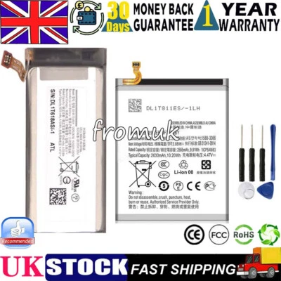 Battery EB-BF724ABY+EB-BF725ABY For Samsung Galaxy Z Flip 4 SM-F721B F721N F721U - Image 1 of 4