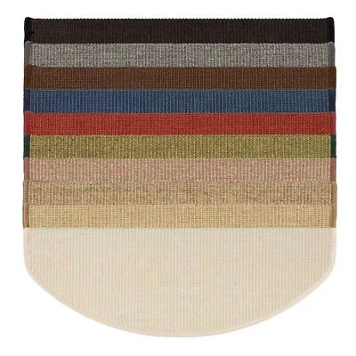 15 x Stufenmatten Halbrund Pure Nature 100% Sisal Treppenstufen 23,5 x 65 cm - Bild 1 von 4