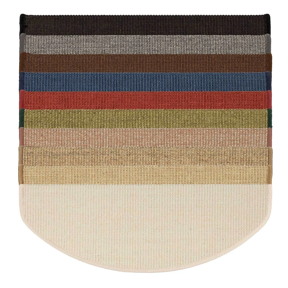 15 x Stufenmatten Halbrund Pure Nature 100% Sisal Treppenstufen 23,5 x 65 cm - Bild 1 von 4
