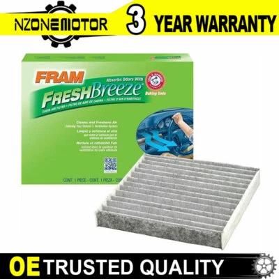 Filtro de ar para cabine Nissan Maxima Murano Altima Quest 3.5L FRAM 2007-2016 2017 - Imagem 1 de 4