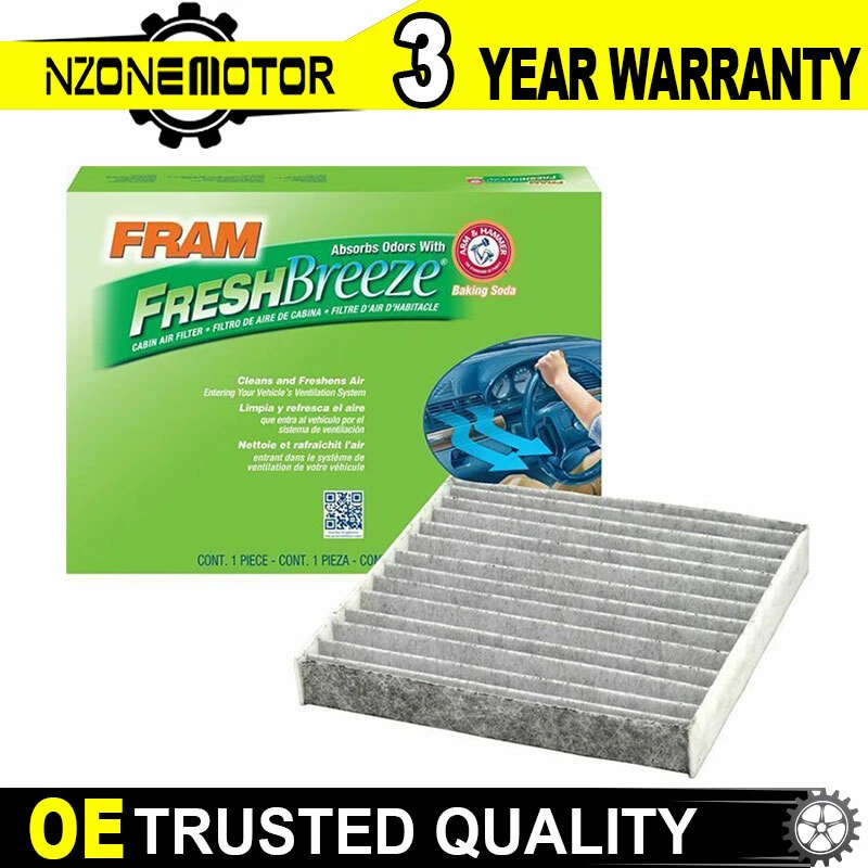 Filtro de aire de cabina con marco de 3,5 L para Nissan Máxima Murano Altima Quest 2007-2016 2017 Foto 1 de 4