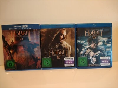 Der Hobbit Trilogie (3D Blu-ray, 2015, 12 Discs) - Bild 1 von 4