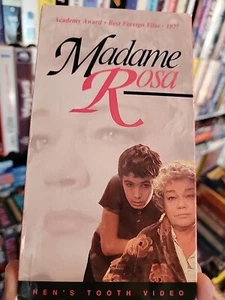 Madame Rosa 1977 VHS Rare Hard To Find - Picture 1 of 2