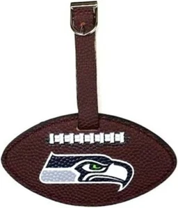 NFL Seattle Seahawks Bag Tag Golf Luggage Cruise Name Plate ID Go Pack - Picture 1 of 3