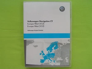 DVD NAVIGATION CY EUROPA WEST 2015 V12 VW RNS 510 810 TOUAREG T5 PASSAT TIGUAN - Bild 1 von 4