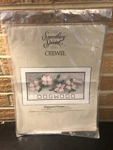Kit ricamo crewel qualcosa di speciale DOGWOOD 40210 disegni Candamar 1986 - Foto 1 di 8
