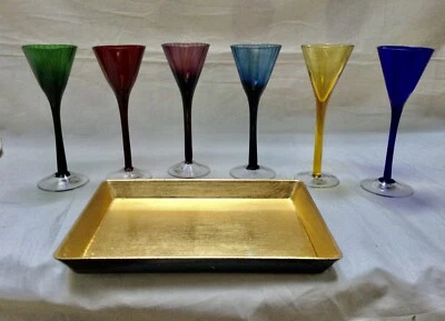 Regal  Cordial  Set  With  Tray,  Never  Used  and  NEW - Image 1 of 4