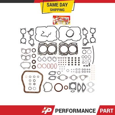 Full Gasket Set for 04-06 Subaru Forester Outback Baja Impreza TURBO 2.5L DOHC - Image 1 of 4