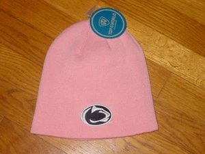 Cappellino in maglia PSU PENN STATE NITTANY LIONS PINK CANCER NUOVO.. Taglia unica - Foto 1 di 7