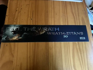 Wrath of the Titans Kino Mylar Marquee Lichtbox Schild 5"" x 25"" Display - Bild 1 von 1