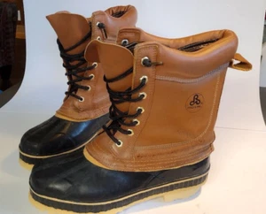 Botas de pato Pro-Line Thinsulate Permahyde para hombre 8M Perma Hide de acero vástago de goma - Imagen 1 de 11