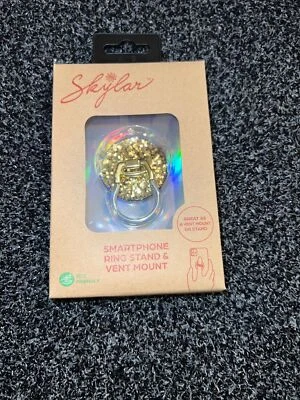 Finger Ring Cell Phone Holder Stand 360° Rotating Grip Selfie Kickstand - Image 1 of 3