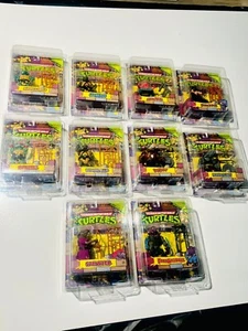 Lot of 10 Teenage Mutant Ninja Turtles Classic Collection 2013 Playmates W/CASES - Picture 1 of 1
