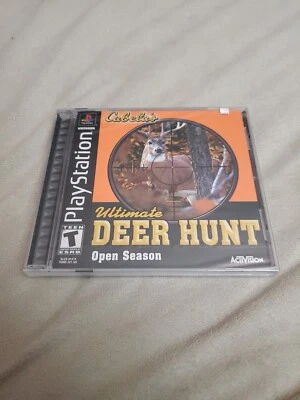 Cabela's Ultimate Deer Hunt Video Game - Sony PlayStation 1 - 2002 - PS1 - New - Image 1 of 3