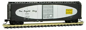 Micro-Trains MTL N-Scale 50 SD Box Car Central of Georgia (Black/Silver) #1574 - Picture 1 of 1