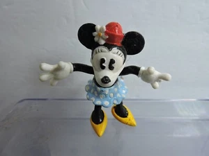 Disney by just toys classico Minnie mouse gonna blu cappello rosso margherita 3,5 pollici - Foto 1 di 3
