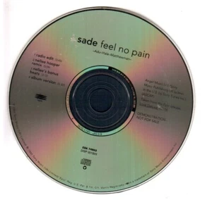 Rare Sade Feel No Pain Promo 4 Track CD ESK-74903 Radio Edit Remix Bonus Beats - Bild 1 von 1