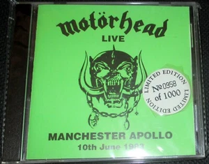 Motorhead - Live At Manchester Apollo 10.6.83 CD - Picture 1 of 2