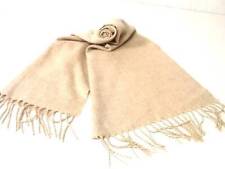 Loro Piana x Neiman Marcus Cashmere Scarf Brown Beige Stole Shawl