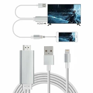IPHONE TO HDMI CABLE 6FT LD8X - Photo 1 sur 3