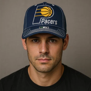 Indians Pacers Adidas Men’s S/M Hat - Picture 1 of 6