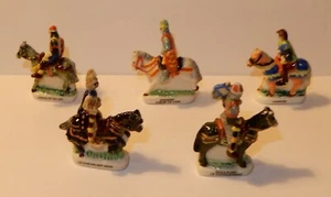 2001 PRIME LES ROIS ET LA CHEVALERIE FEVE PORCELAINE 3D 45/50 mm au choix