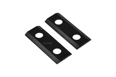 2 X Wendemesser ATIKA 1200 1600 1800 2000 2200 2300 2400 2500 2600 2800 Häcksler - Bild 1 von 2