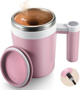Self Stirring Coffee Mug,Rechargeable Automatic Magnetic Self Mixing Coffee Mug