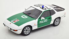 1/18 KK Scale Porsche 924 Police De Düsseldorf 1985 Vert/Blanc Livraison Domicil