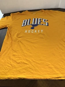 St. Louis Blues Hockey 2XL Short Sleeve Multi-Colored T-Shirt By Fanatics - Picture 1 of 7