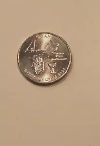 Roll of 40 2009 D 25c GUAM TERRITORIES QUARTERS - Picture 1 of 2