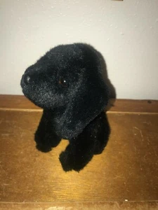 Cute Russ Small Black Plush Labrador Lab Puppy Dog Stuffed Animal – 5.5 inches - Picture 1 of 8