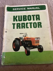 Kubota Traktor Modell L 225 Scheckheft - Bild 1 von 5