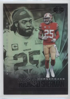 2020 Panini Illusions Trophy Collection Emerald Richard Sherman #91 - Image 1 of 2