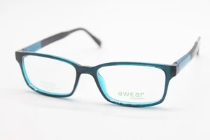 NUEVAS GAFAS AWEAR ENCANTADORAS CC3701 TL NEGRAS VERDE AZULADO AUTÉNTICAS 52-16 - Imagen 1 de 4