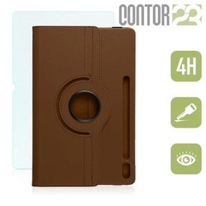 360° Schutzhülle Tasche Schutzfolie BRAUN für 12.4" Samsung Galaxy Tab S7 Plus - Bild 1 von 10