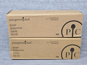 NIB The Pampered Chef Citrus Press #2595 Lot of 2 - Picture 1 of 6
