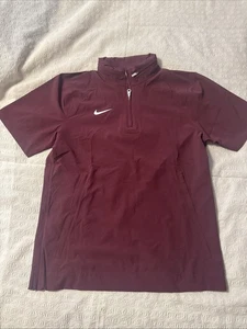 Herren Nike Coaches weinrot Kapuzen Pullover Jacke Kurzarm Gr. Medium FJ9548 - Bild 1 von 8