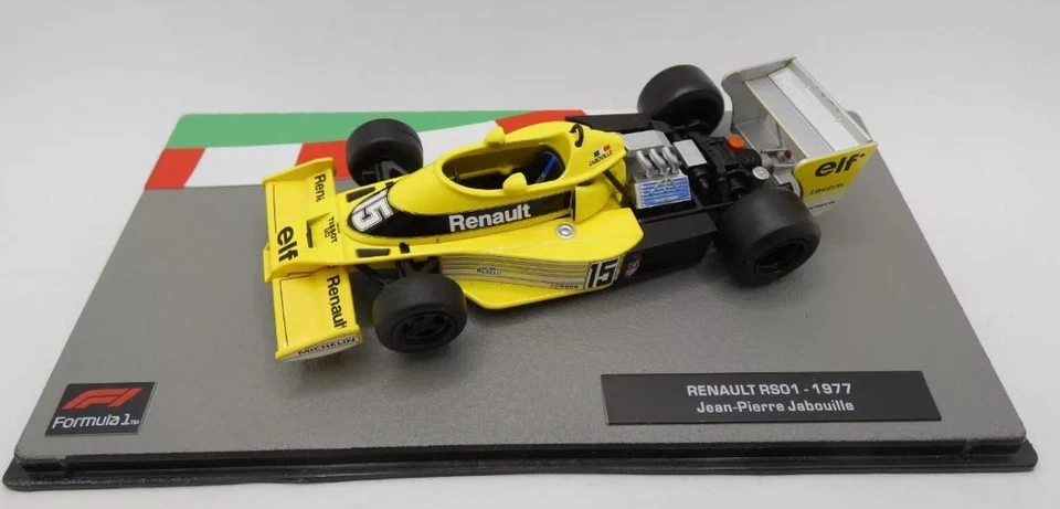 IXO, RENAULT RS01 1977 #15 - Jean-Pierre JABOUILLE, 1/43,  G1D2E024 - Immagine 1 di 1