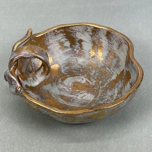Stangl Pottery Trenton New Jersey 3785 Antique Gold Bowl Fruit Type Hand Painted - Picture 1 of 6