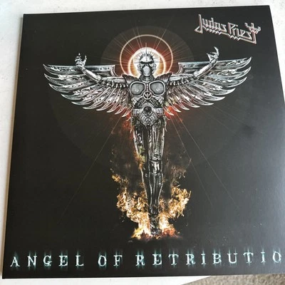 Angel of Retribution by Judas Priest White Vinyl Re 2010 , Back On Black NM - Image 1 of 4
