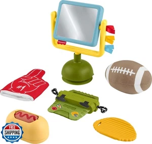 Fisher-Price Baby Toys Mini Me Moments Tiny Tailgater Set, 6 Spor - Picture 1 of 5