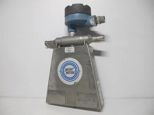Micro Motion DS025S121SU 0.5" Mass Flow Sensor DS025S-121SU 1004096 1/2" - Picture 1 of 13