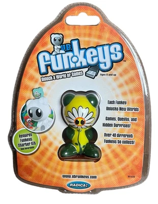 UB Funkeys Game Yellow Green Sprout Flower Daisy Collectible Figure New Radica - Image 1 of 2