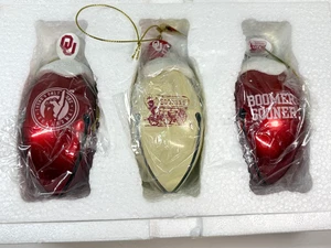 University of Oklahoma Sooners OU Football Christmas Bell Ornament Bradford 2011 - Picture 1 of 4