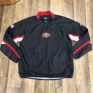 Reebok San Francisco 49ers Windbreaker Men’s Size XL - Picture 1 of 12