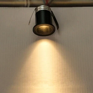 2Pcs 3W LED Mini Light Ceiling Lamp Fixture Store Display Case Picture Spotlight - Picture 1 of 22