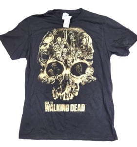 NWT The Walking Dead Walker Skull Shirt Men's Large - Picture 1 of 6