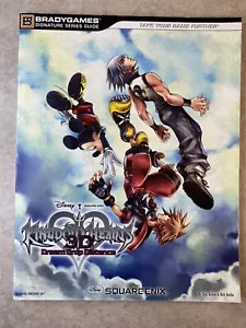 Kingdom Hearts 3D Dream Drop Distance Official Strategy Guide Brady Games - Picture 1 of 11